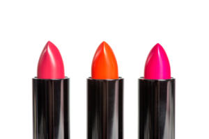freigestellte Lippenstifte