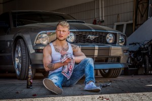 Werkstatt Mustang us car      